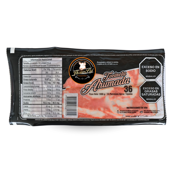 Tocineta ahumada lineal 100g